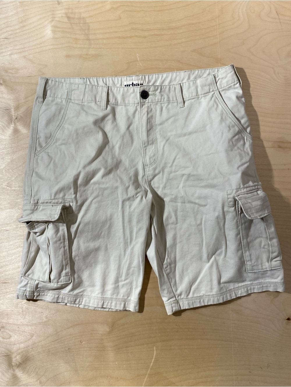 urban pipeline Men's Cargo Shorts - Light Beige 38 (SG)